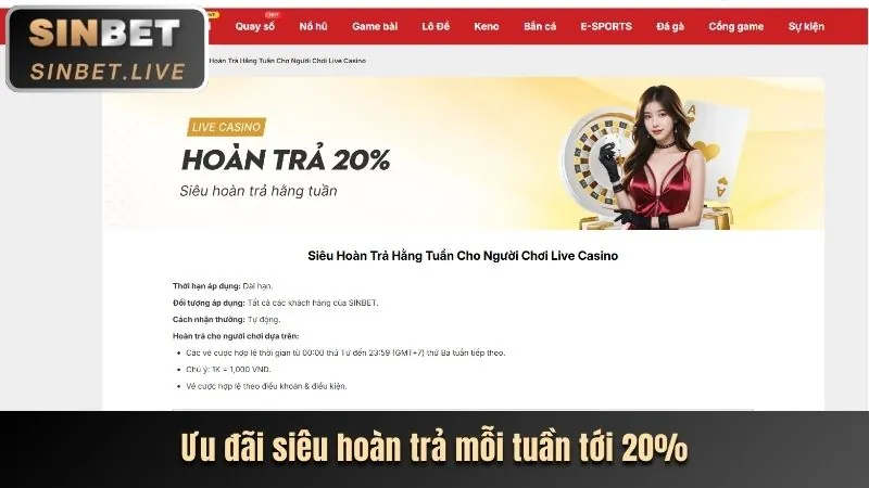 Ưu đãi chào mừng 58wim